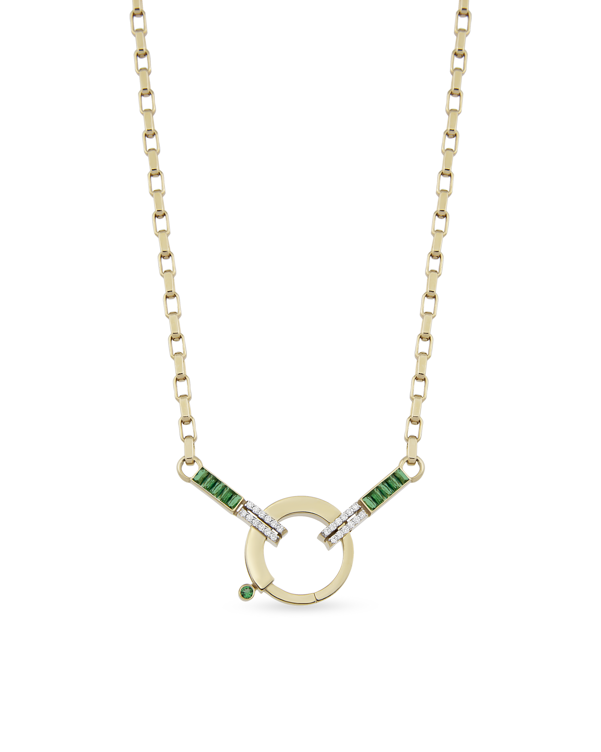 Baguette Chain Linea Zincir Kolye