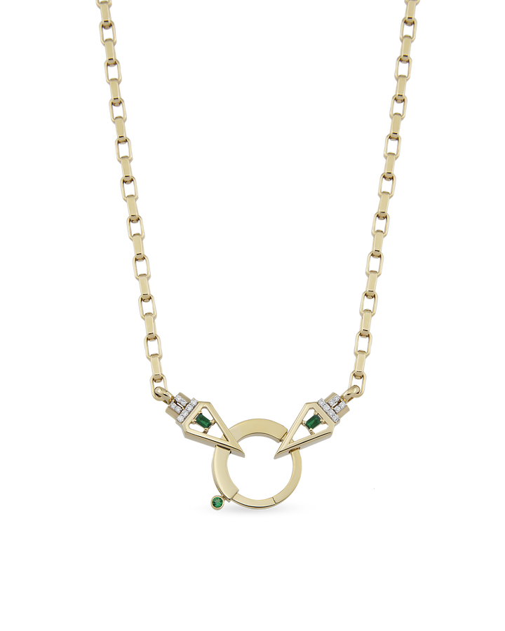 Baguette Chain Tria Core Zincir Kolye