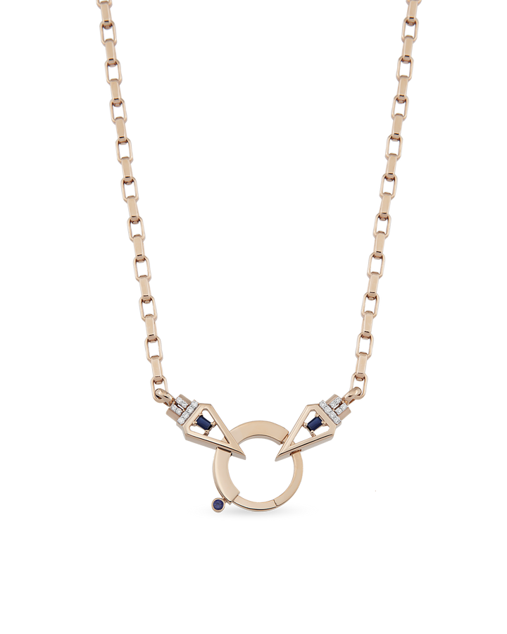 Baguette Chain Tria Core Zincir Kolye