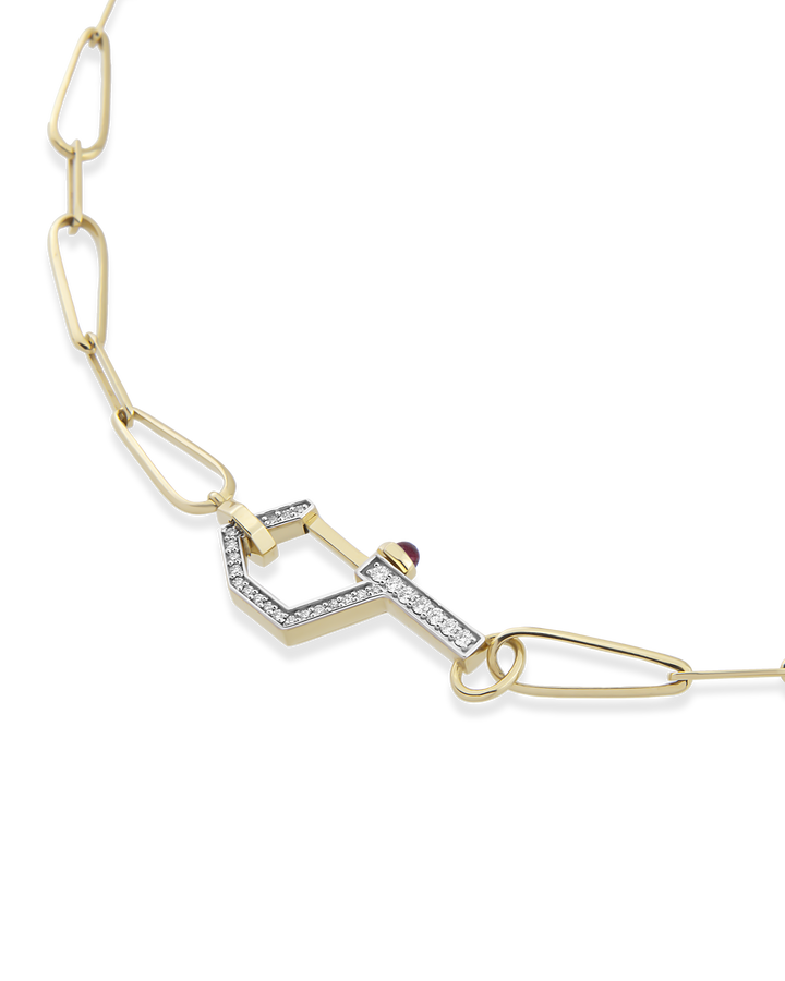 Carabiner Slide Glam Zincir Kolye
