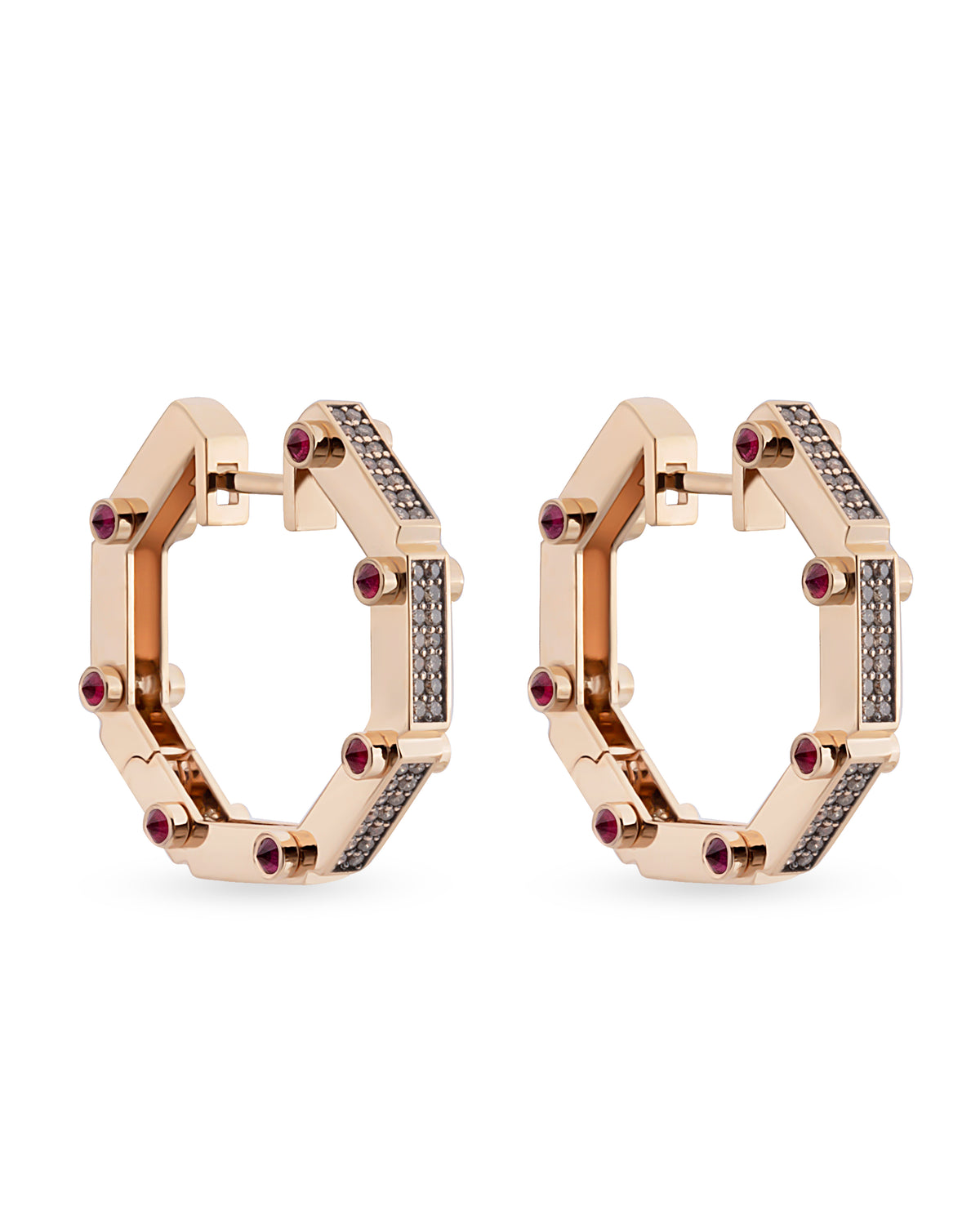 Carla Cognac Küpe