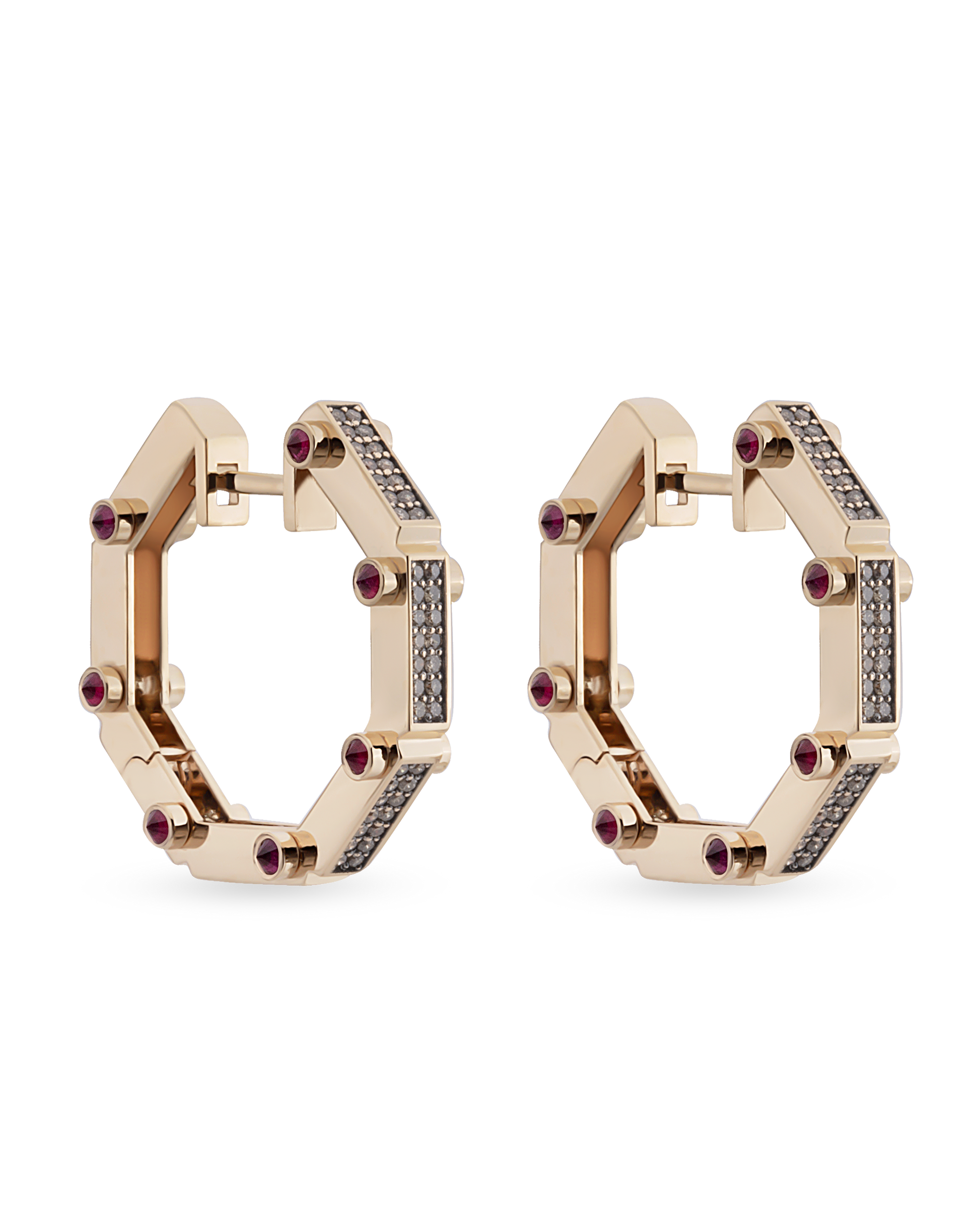 Carla Cognac Küpe