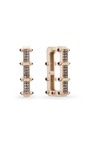 Carla Recta Cognac Küpe