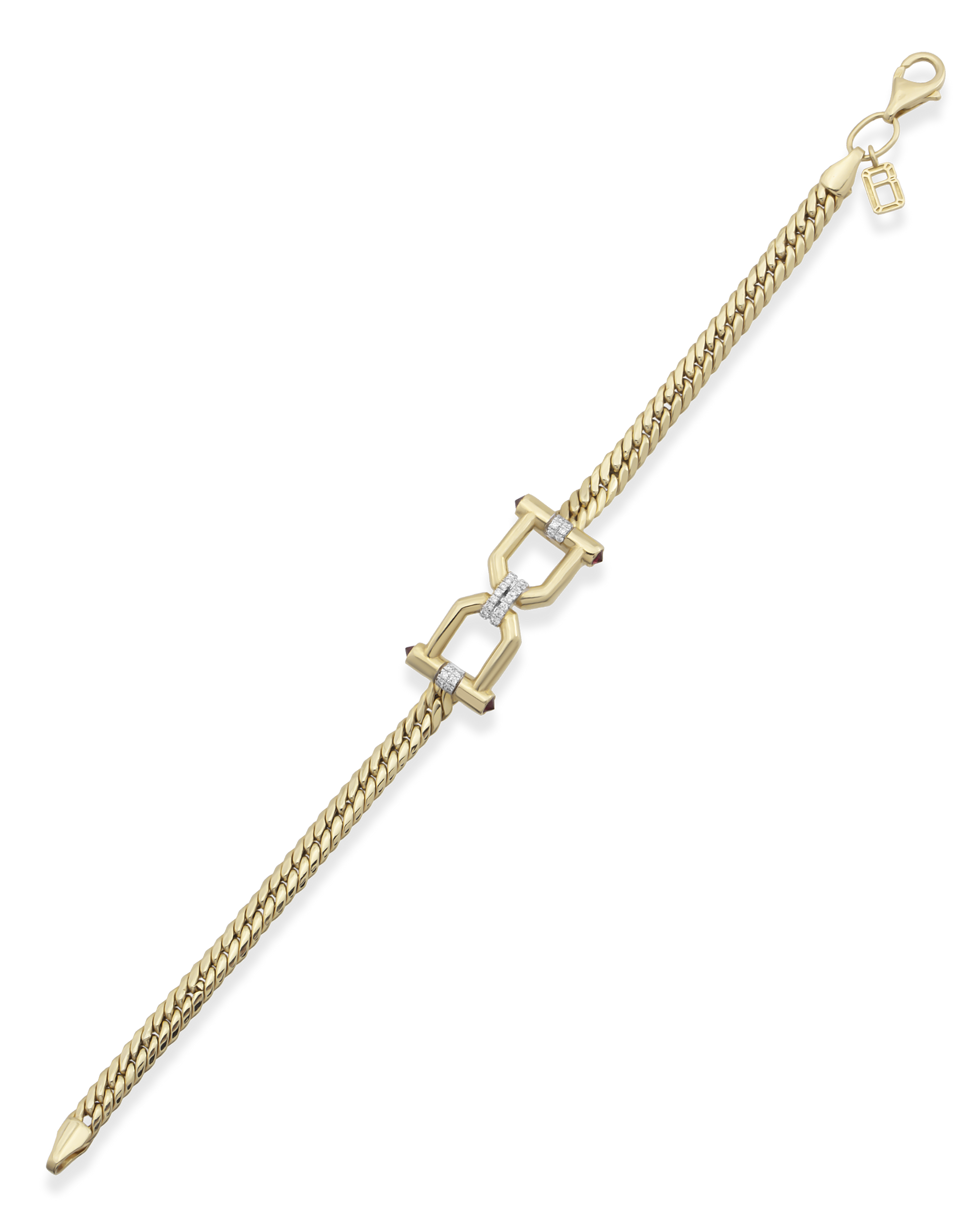 Clasp Reverse Hasır Zincir Bileklik