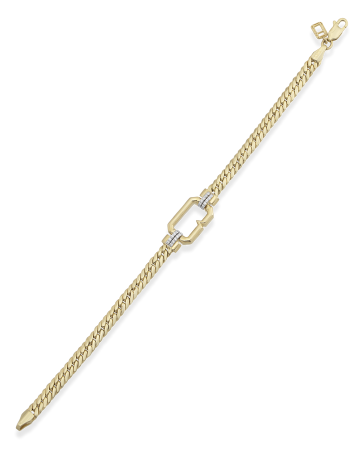 Monogram Hasır Zincir Bileklik