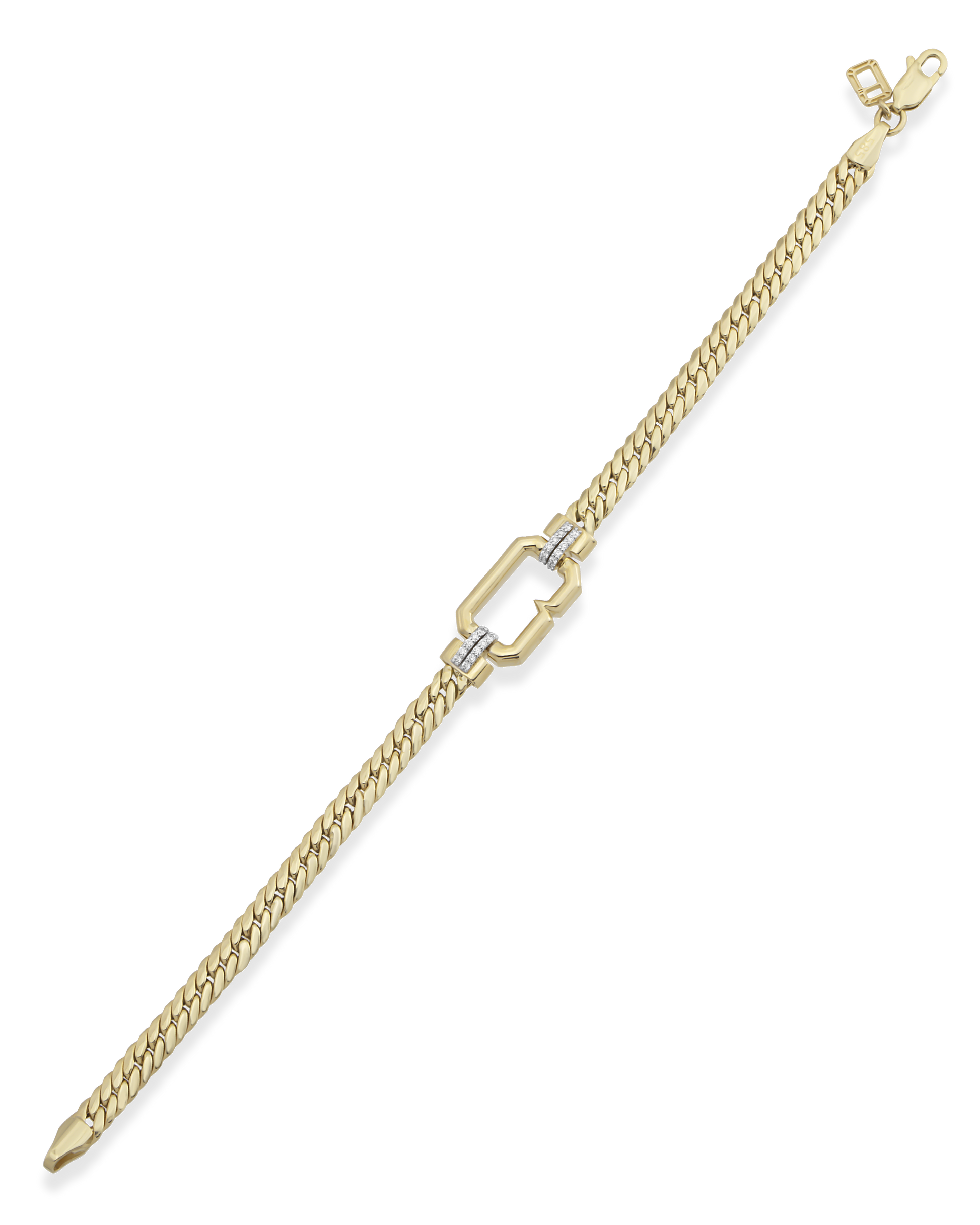 Monogram Hasır Zincir Bileklik