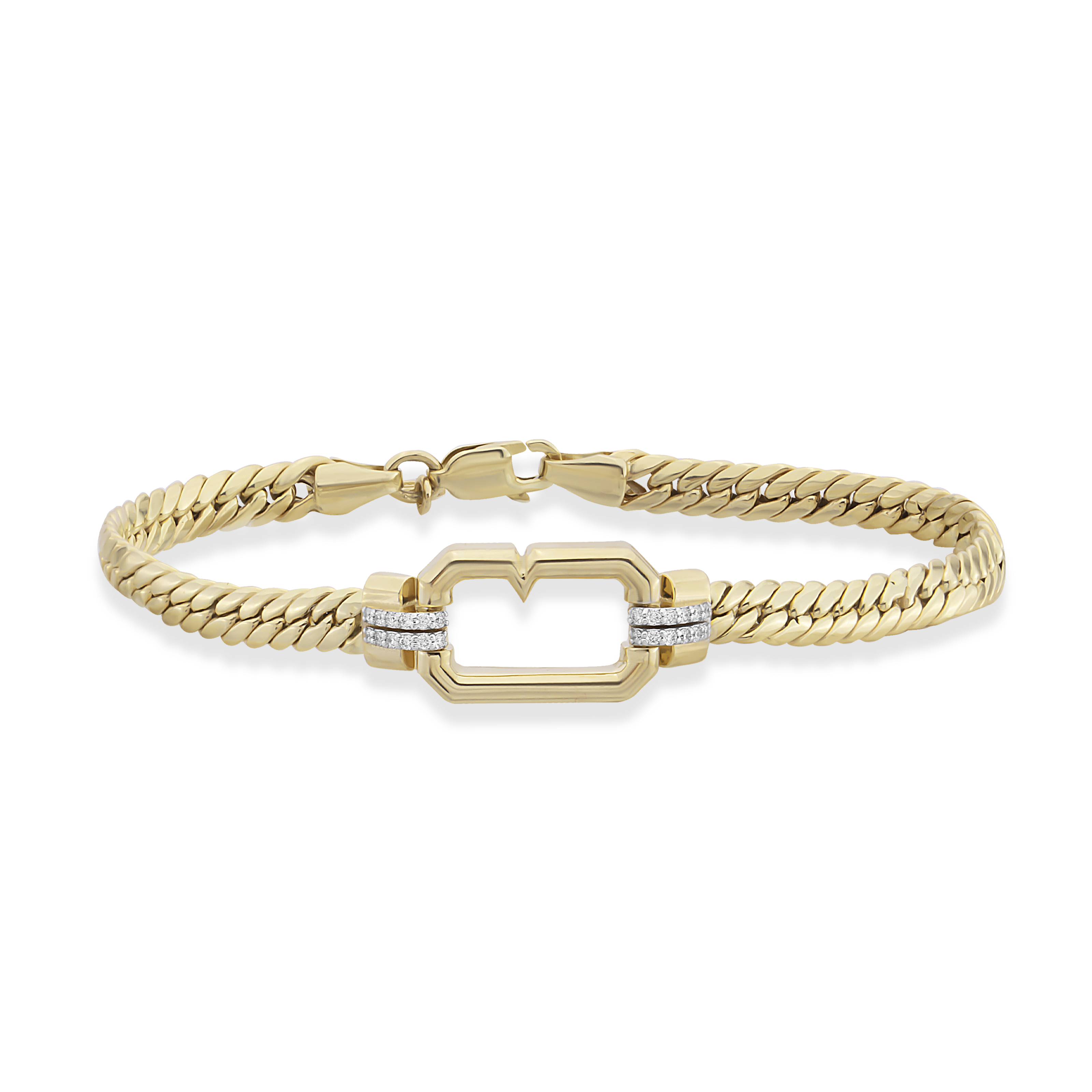 Monogram Hasır Zincir Bileklik